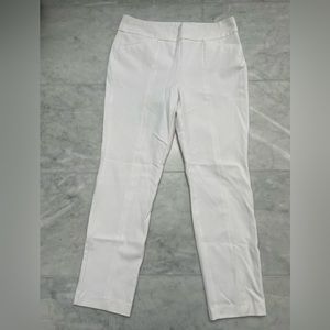 So Slimming by Chicos white pants | dress casual | stretch | size 1 short